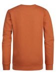 Sweater round neck | Desert orange