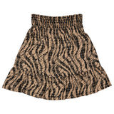 Tinka skirt | AOP Camel Zebra