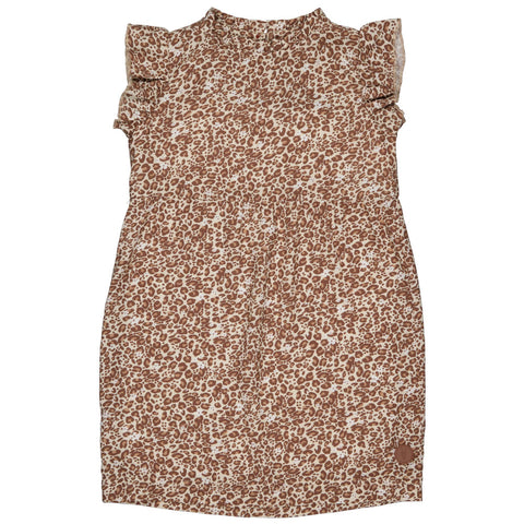 Vanisa dress | Brown Mocha Leopard