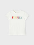 Josekine ss slim top | White Alyssum