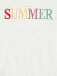 Josekine ss slim top | White Alyssum