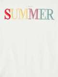 Josekine ss slim top | White Alyssum