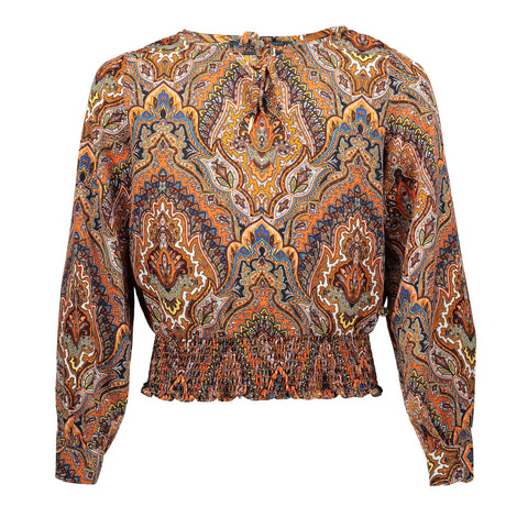 Priya blouse | Paisley Print