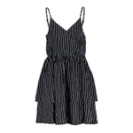Daisy dress | Black/White stripe
