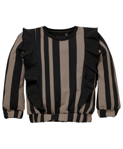 Senna Sweater | Black Stripe