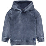 Benno hooded sweater | Blue Denim