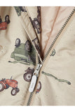 Max jacket brown tractor | Silver Mink