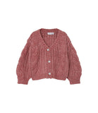 Opaula ls knit cardigan | Mauvewood