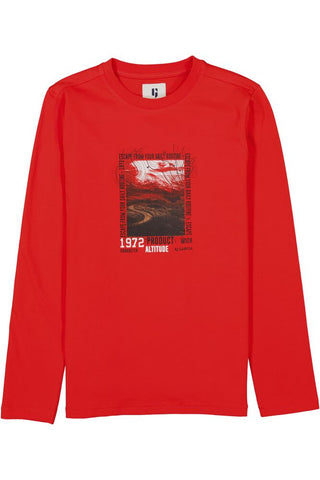 T-shirt ls | Lava